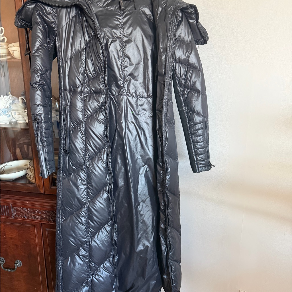 Bcbgmaxazria Black Puffer Jacket